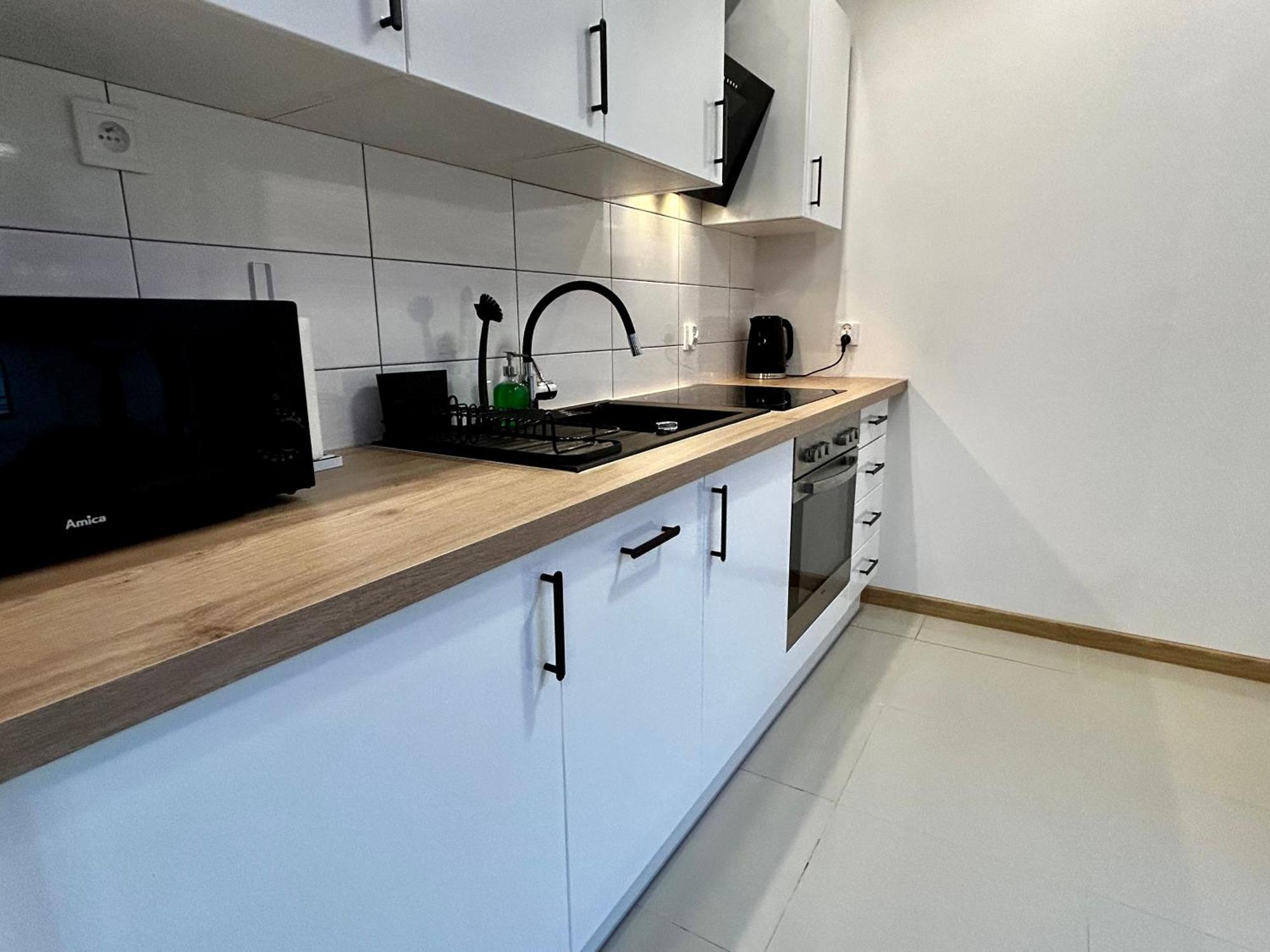 Island Modern Box Apartment Gdansk Bagian luar foto